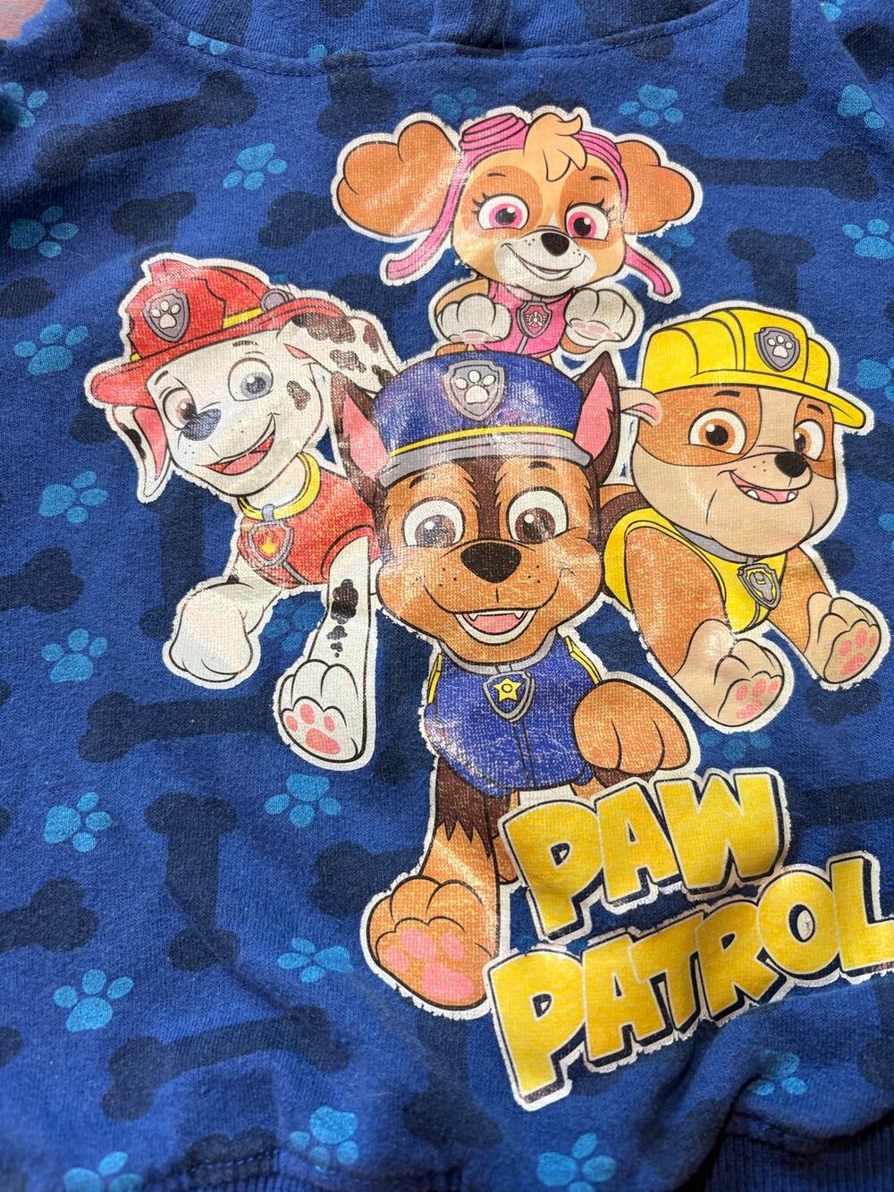 Nickelodeon Blue Paw Patrol Hoodie 3T